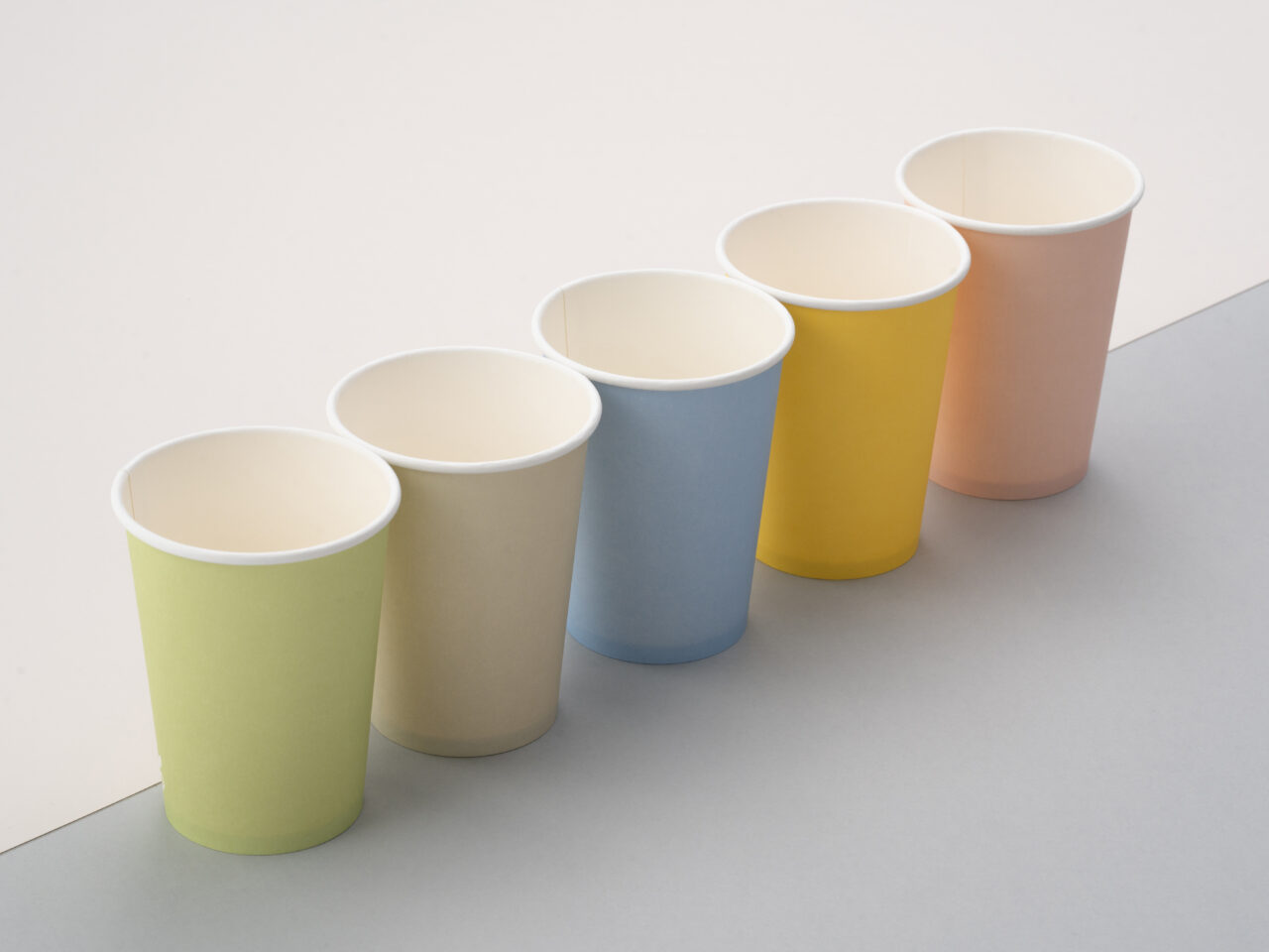 Colour Series Paper Cups — 1