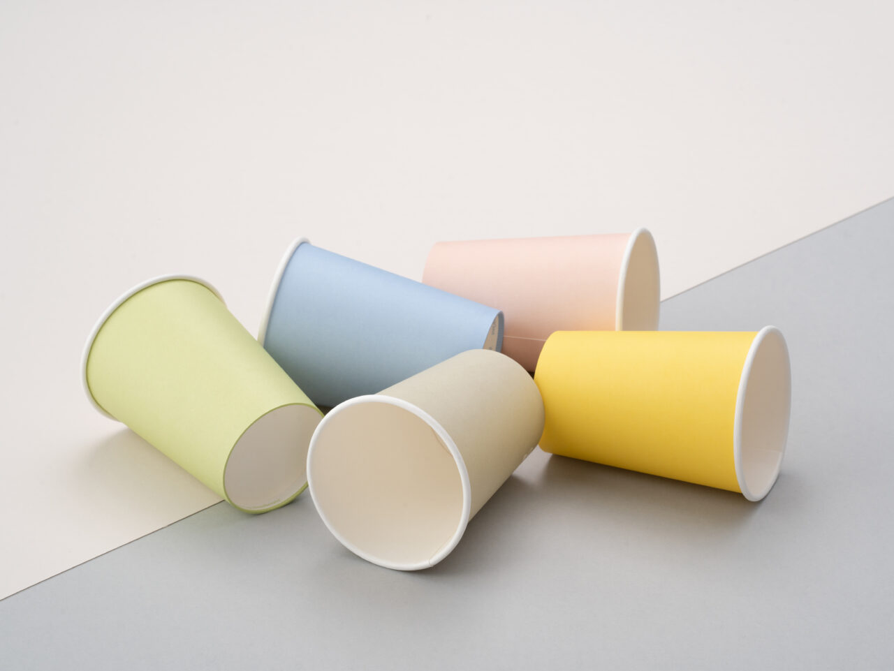 Colour Series Paper Cups — 2